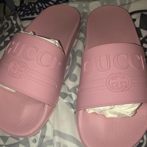 Pink Gucci Slides Women’s size 6.5/7